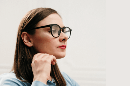 Career assessment coach supporting an executive during a professional transition